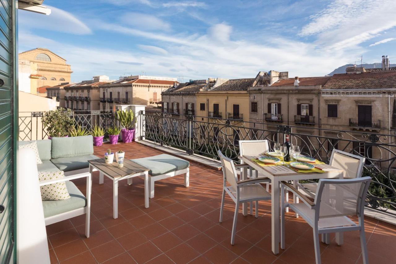 Terrazza Massimo Daire Palermo Dış mekan fotoğraf