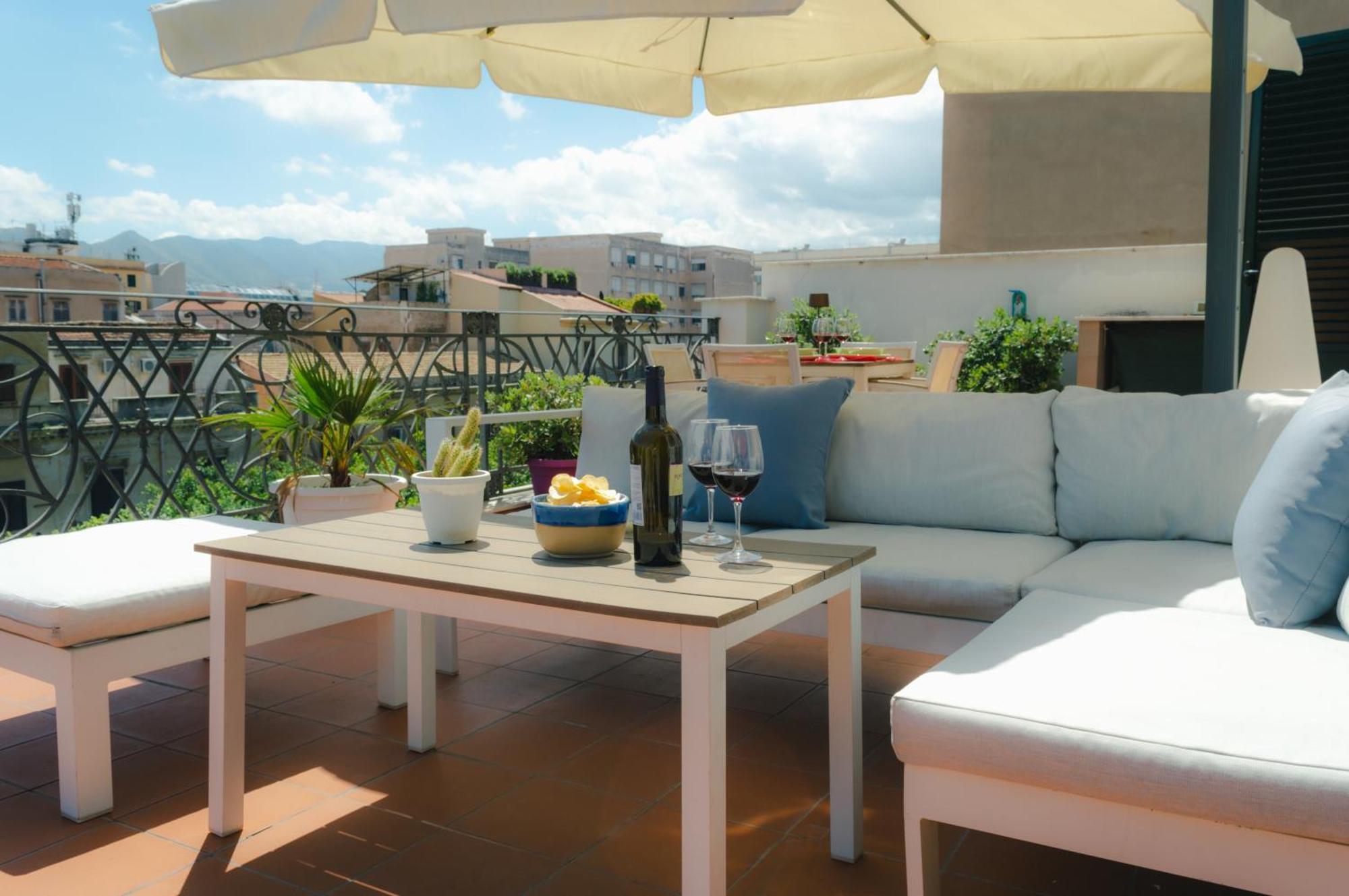 Terrazza Massimo Daire Palermo Dış mekan fotoğraf