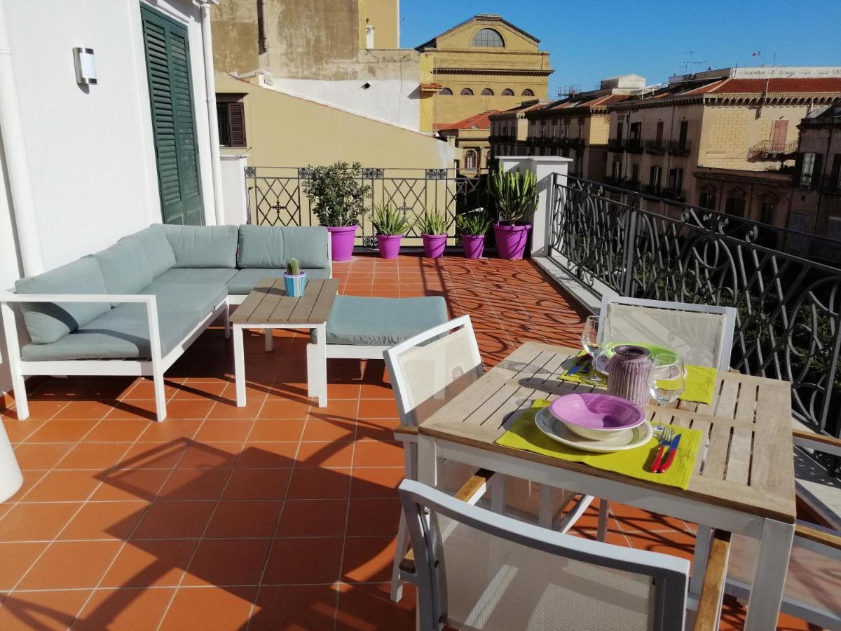 Terrazza Massimo Daire Palermo Dış mekan fotoğraf